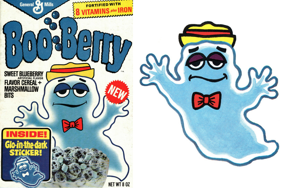 Boo Berry illustrations from 1972